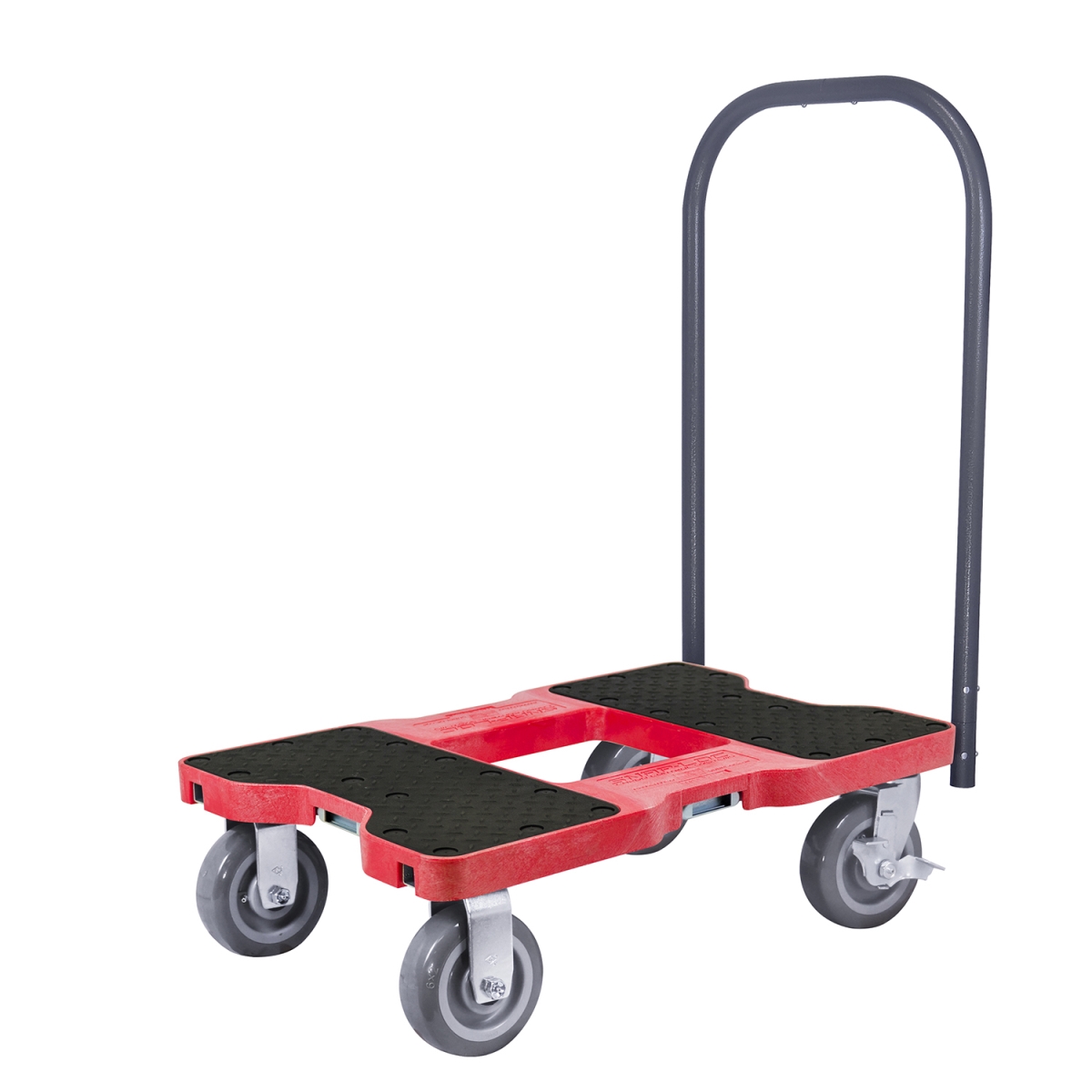 Picture of Snap-Loc SL1800P6R 1800 lbs Super-Duty Professional E-Track Push Cart Dolly - Red