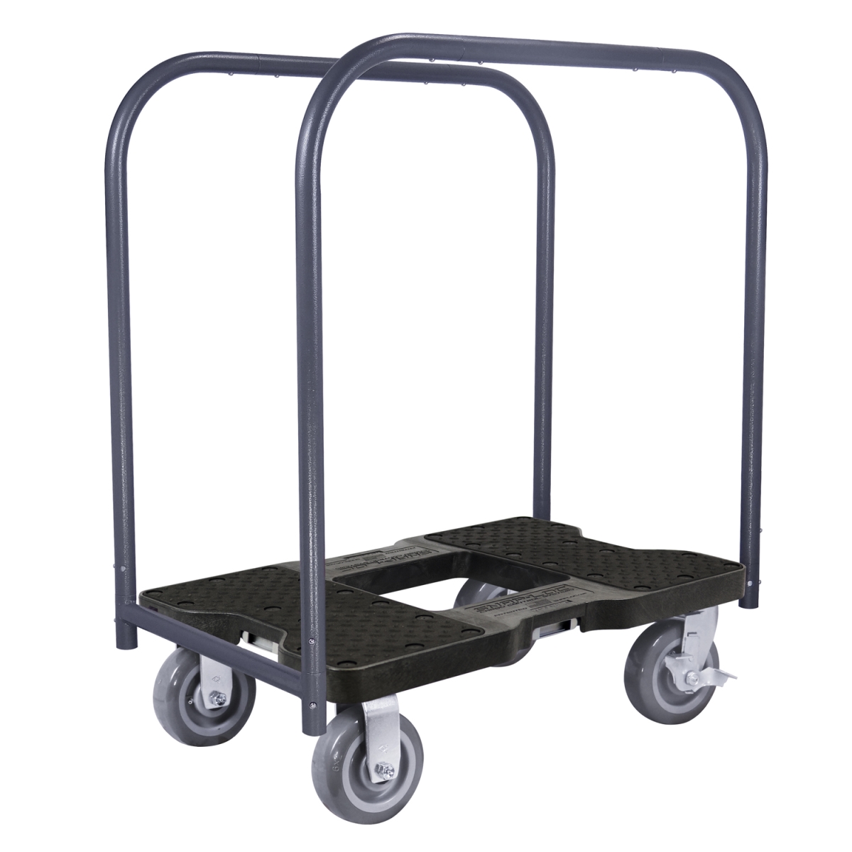 1800 lbs Super-Duty Professional E-Track Panel Cart Dolly - Black