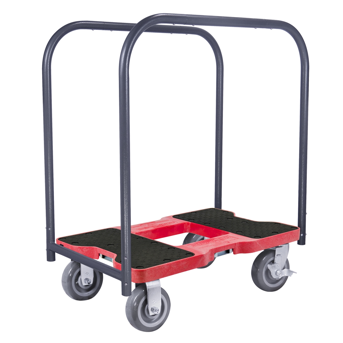1800 lbs Super-Duty Professional E-Track Panel Cart Dolly - Red