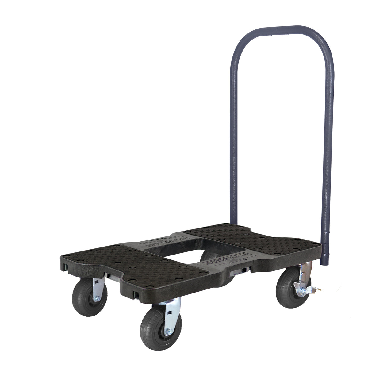 SL1600P6B 1600 lbs Extreme-Duty Black-Ops E-Track Push Cart Dolly