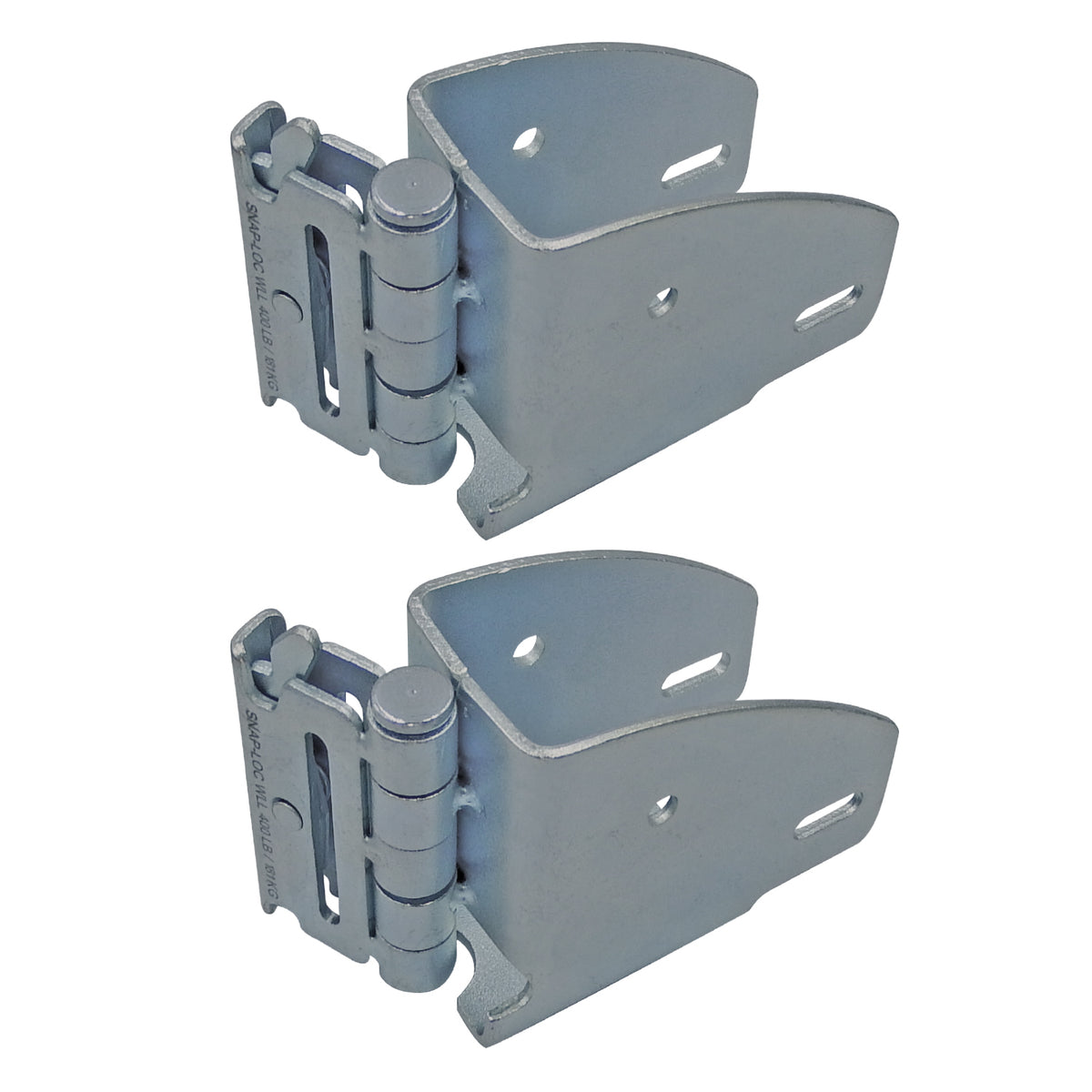 SLAEWESHI2 E-Track Wood Beam End Socket with Hinge Logistic Tie-Down for Pickups, Trucks & Trailers - Pack of 2