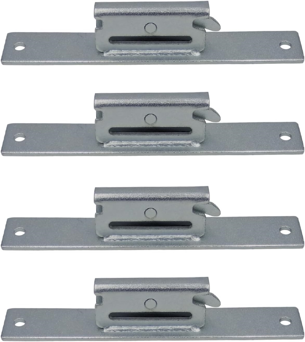 SLAECB4 E-Track Connector Bar, Logistic Tie-Down for Pickups, Trucks & Trailers - Pack of 4