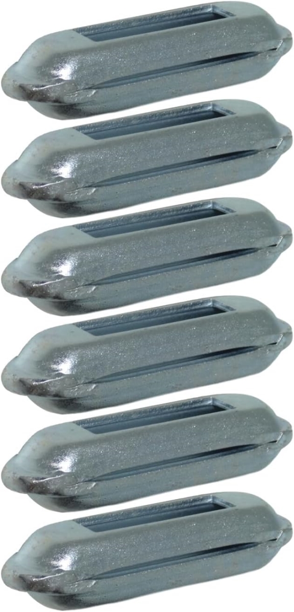 SLAL6 E-Track Strap Link Coupling Cinch, Logistic Tie-Down for Pickups, Trucks & Trailers - Pack of 6