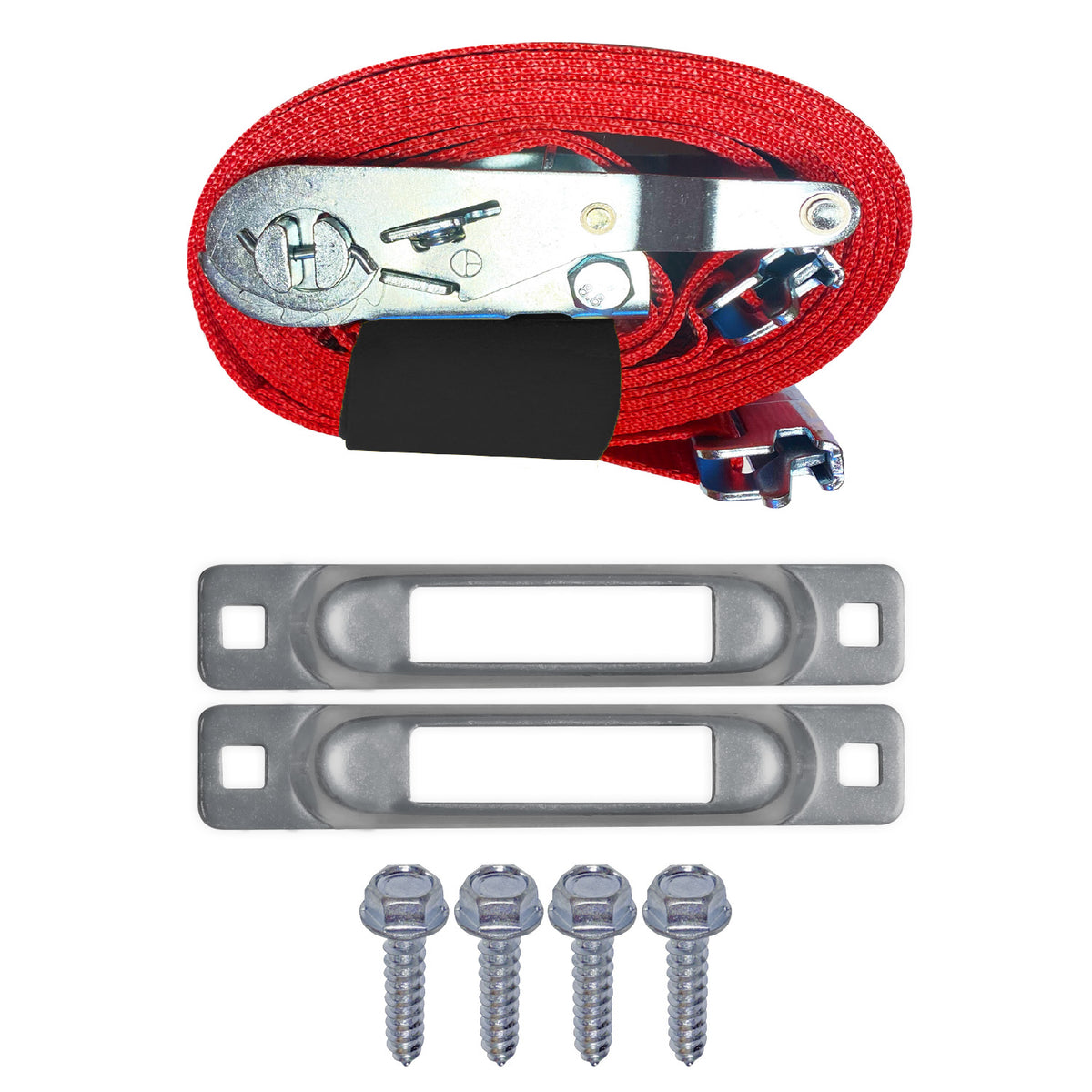SLWKS2R12 2 x 12 Wood Dolly Strap Kit - Ratchet