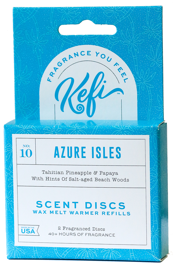 D10-12 Azure Isles Scent Disc - 12 Count