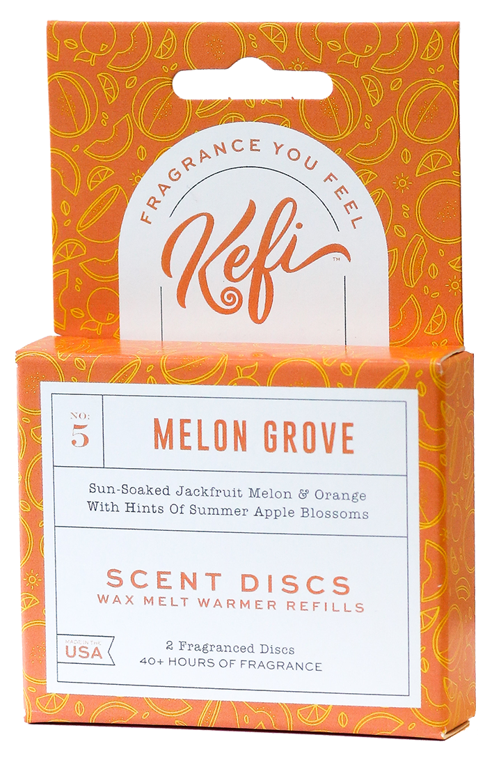 D5-12 Melon Grove Scent Disc - 12 Count