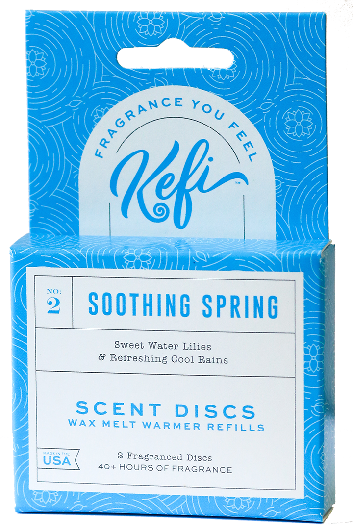 D2-12 Soothing Spring Scent Disc - 12 Count