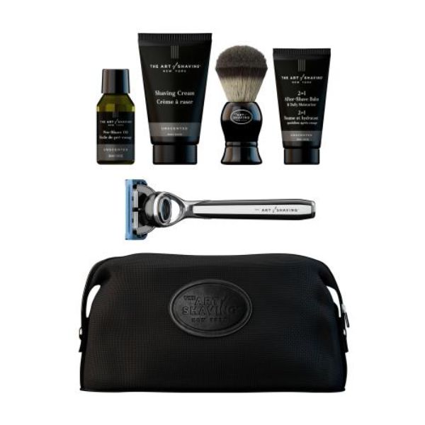 Picture of The Art of Shaving ART80365368 Unscented Travel Makeup Gift Set for Men - 6 Piece