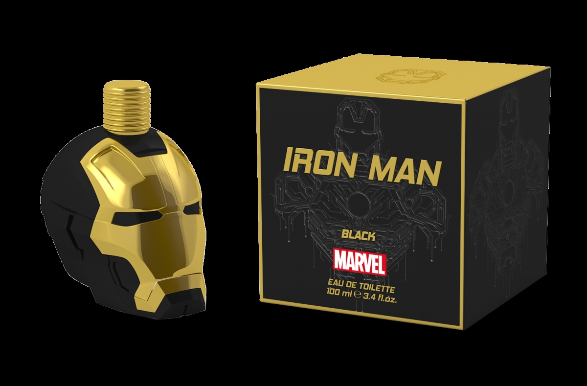 Picture of Apple Beauty DIS755 3.4 oz Marvel Iron Man Black Eau De Toilette Spray