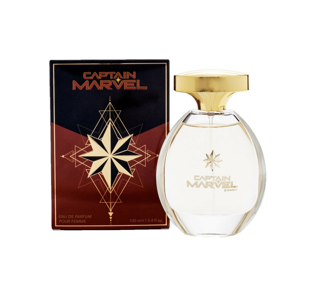 3.4 oz Marvel Captain Marvel Eau De Parfum Spray