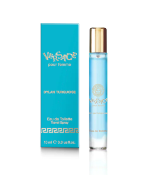Versace Dylan Turquoise Pour Femme Eau de Toilette Travel Spray 0.3 oz/ 10 mL