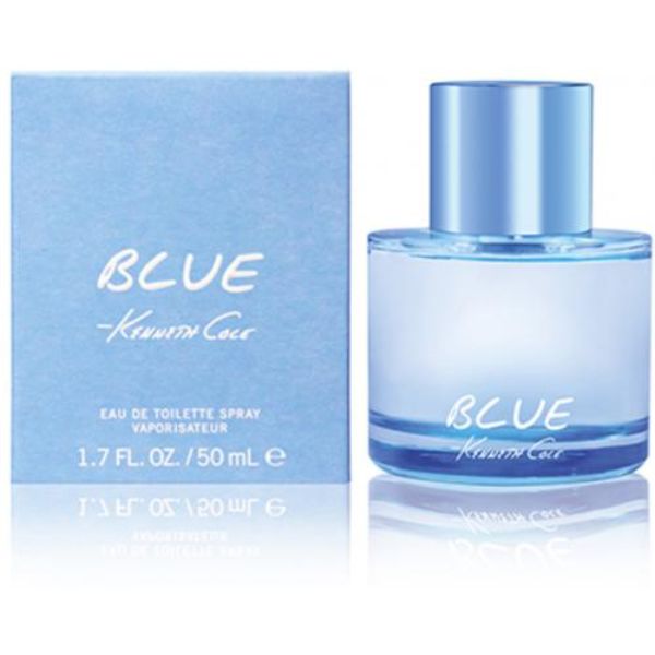 Kenneth Cole Blue Cologne for Men by Kenneth Cole Eau de Toilette Spray 1.7 oz (50ml)