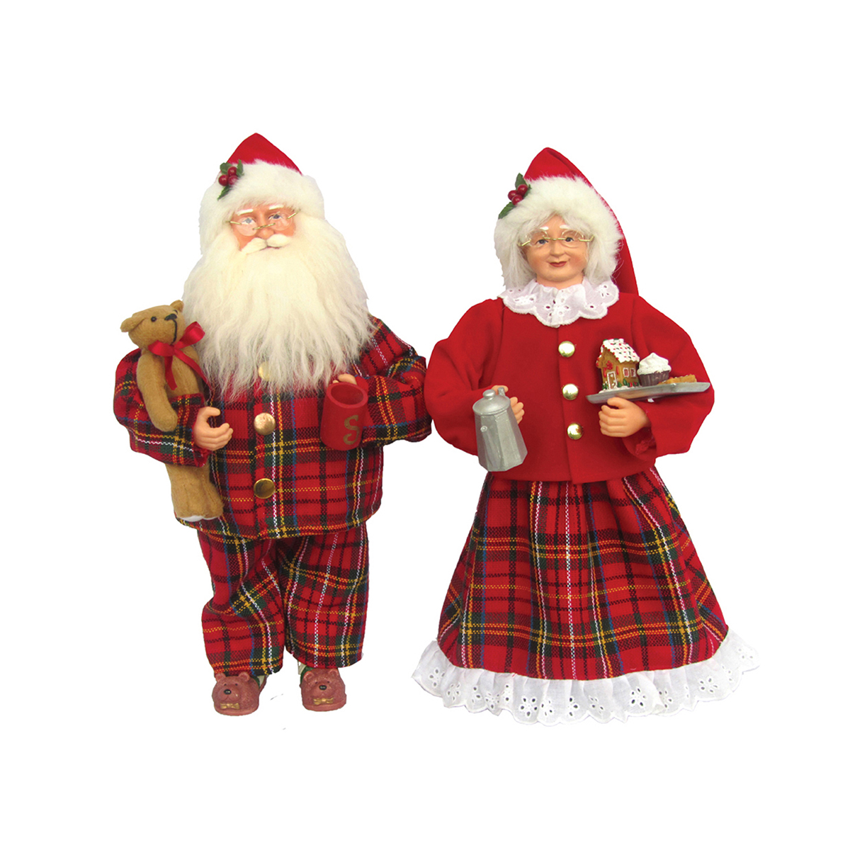 6508 15 in. Pajama Clauses, Set of 2