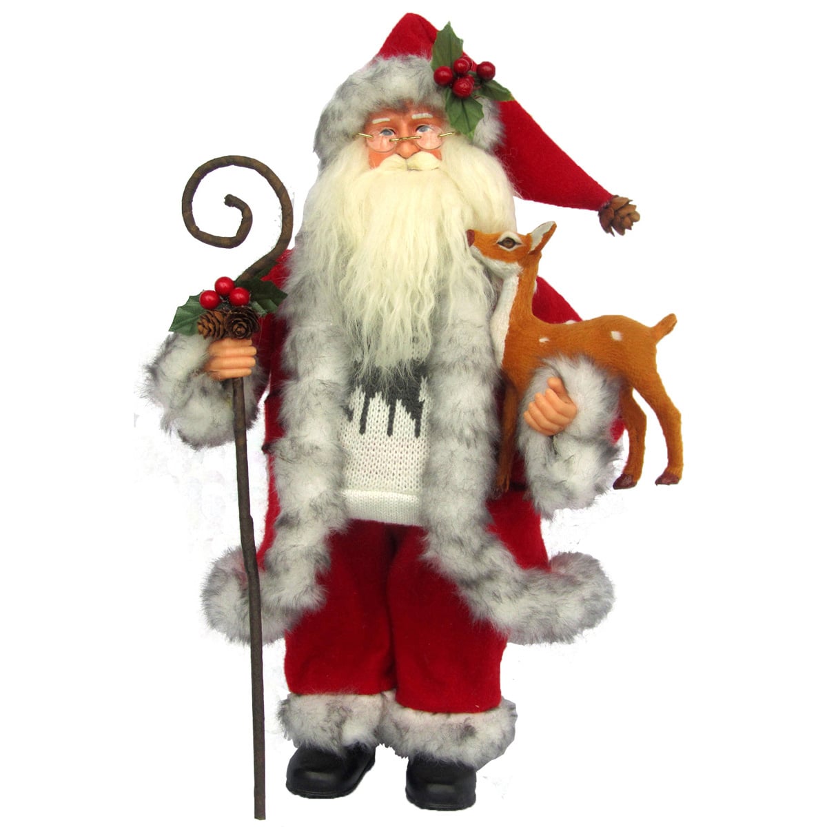 15 in. Reindeer Claus Santa 15in.