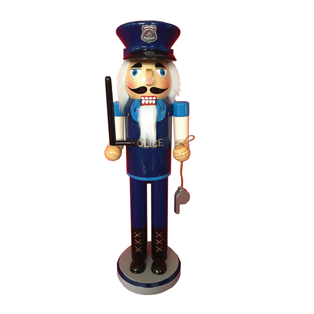 14 in. Policeman Pride Nutcracker 14in.