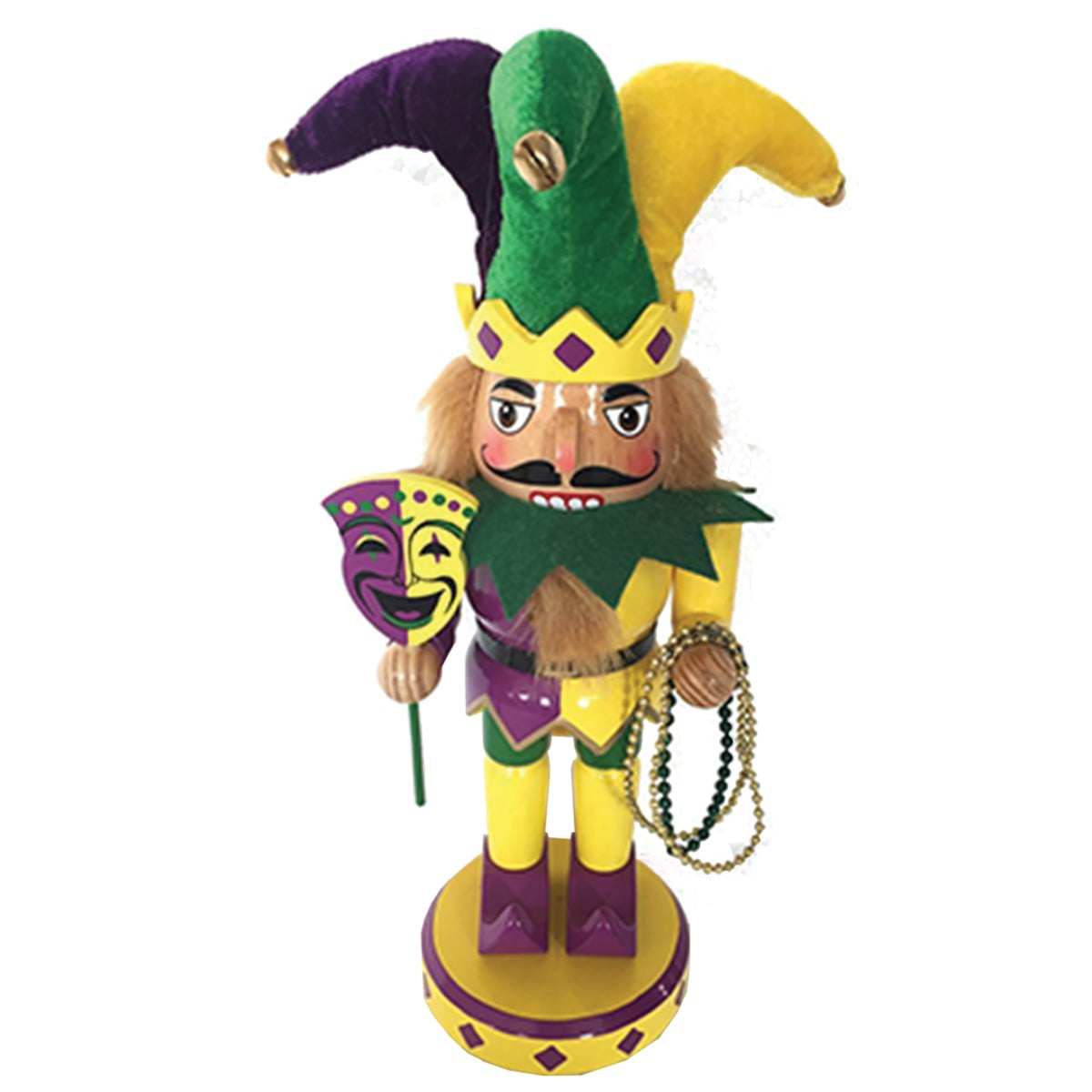 10 in. Mardi Gras Jester Nutcracker