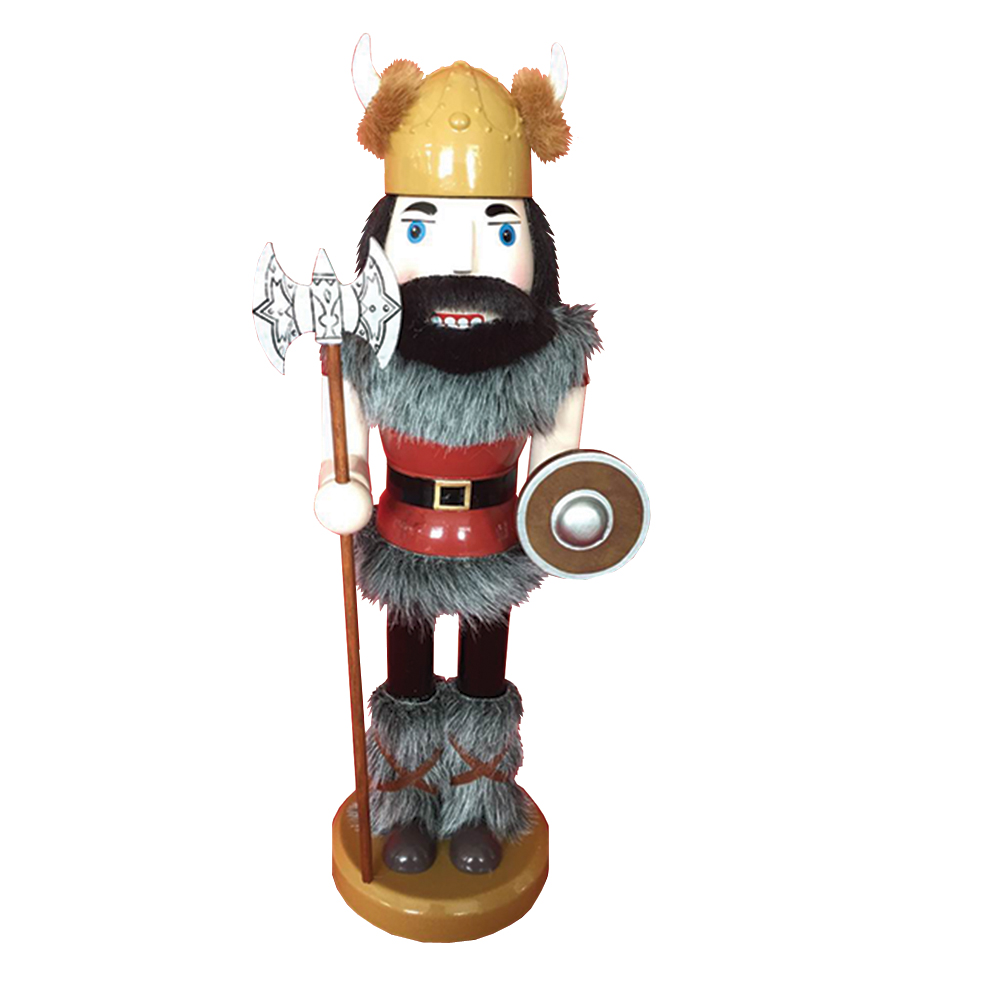 14 in. Unique Viking Nutcracker