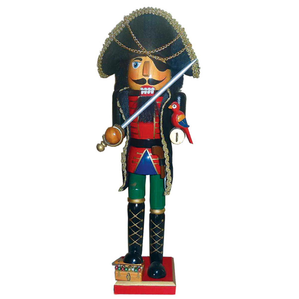 15 in. Pirate Nutcracker Hunt for Treasure