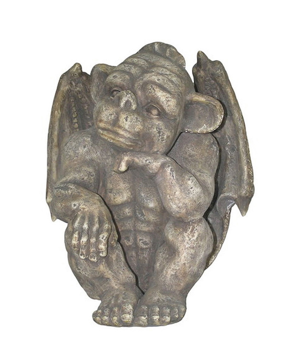 10.3 in. Resin Thinking Gargoyle