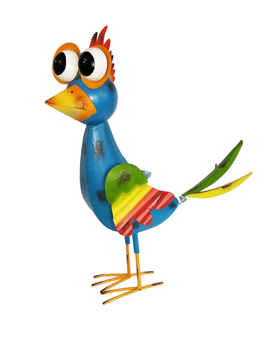Iron Blue Jungle Bird by Santa's Workshop
