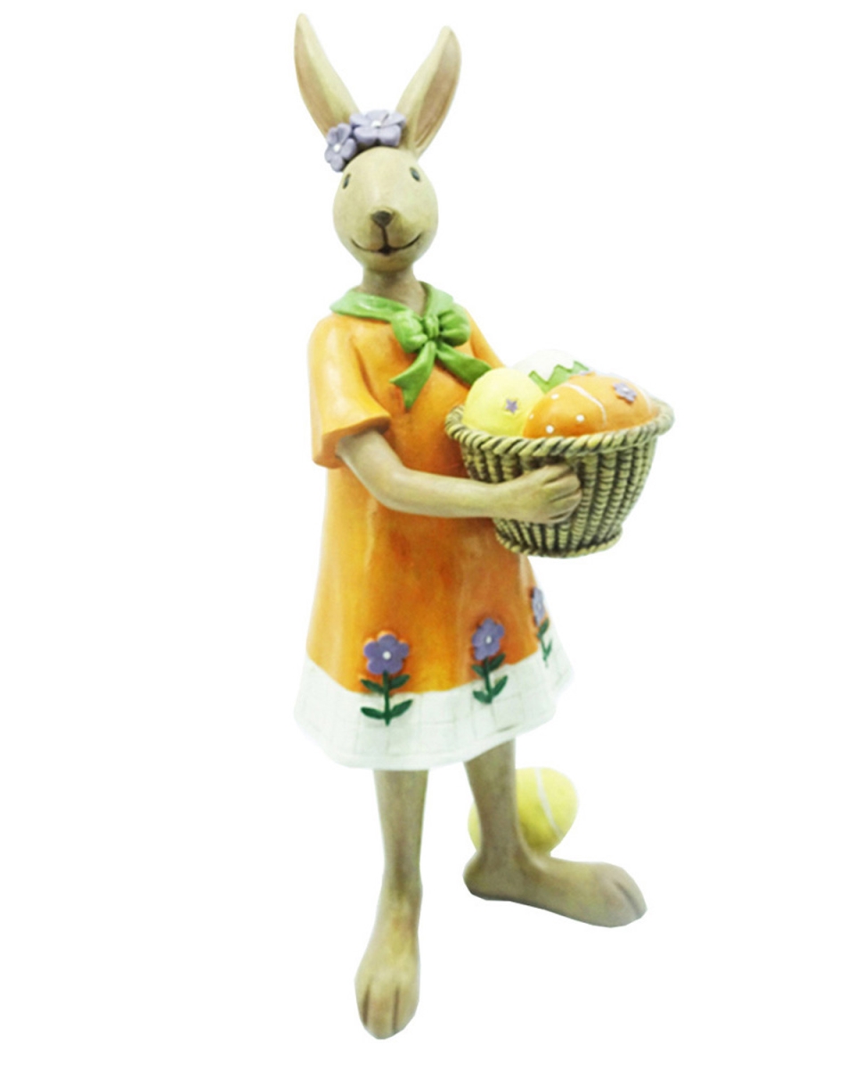 99414 12.5 in. Mrs Rabbit with Basket of Eggs