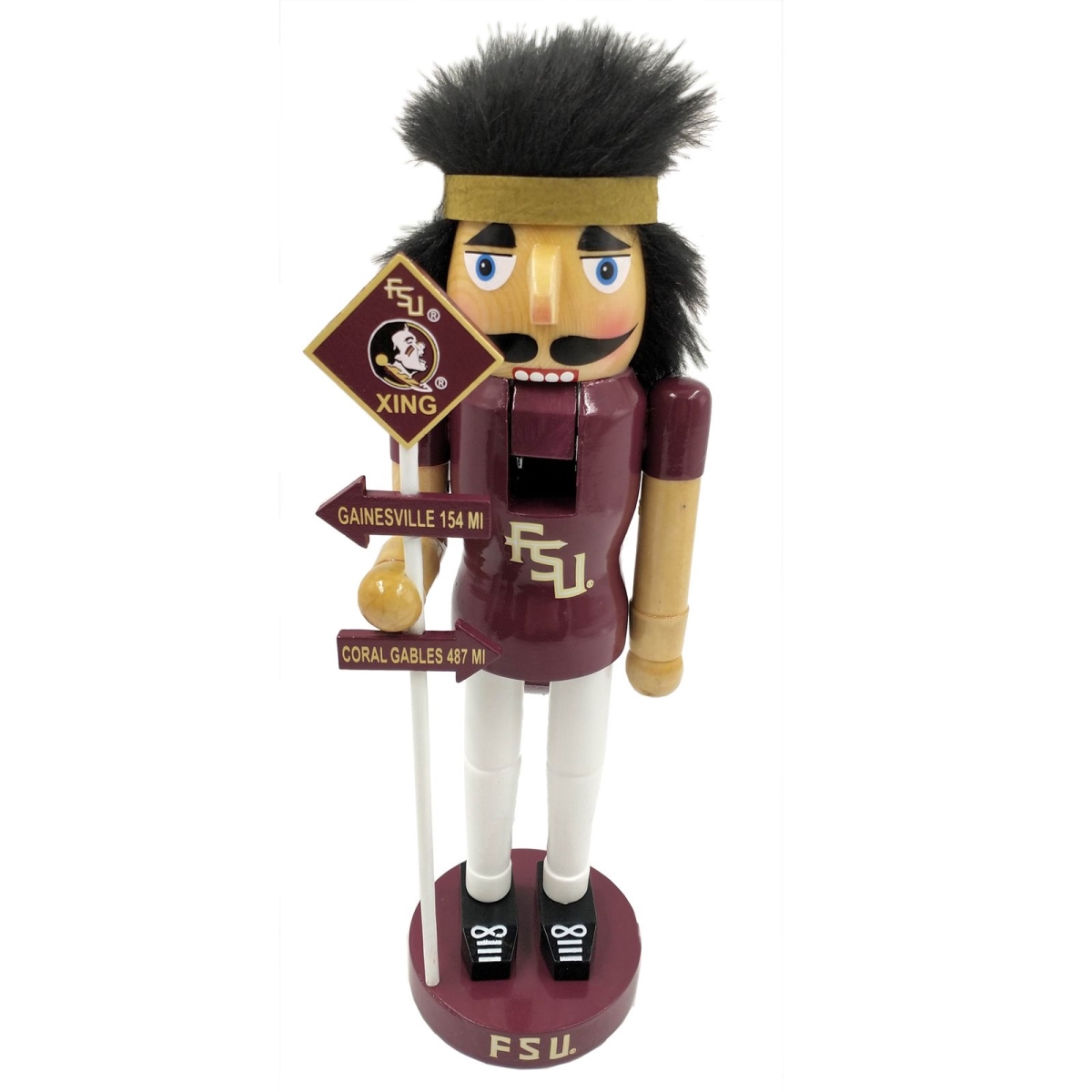 Picture of Santas Workshop FLS091 12 in. Florida State Rivalry Nutcracker