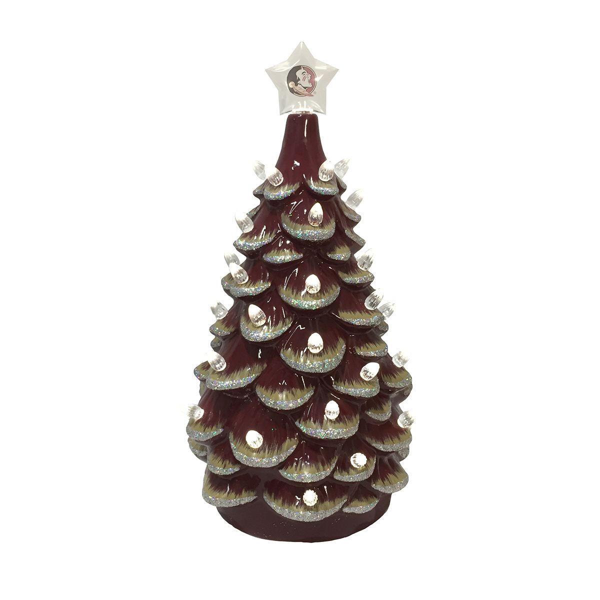 14 in. Florda State Ceramic Tree