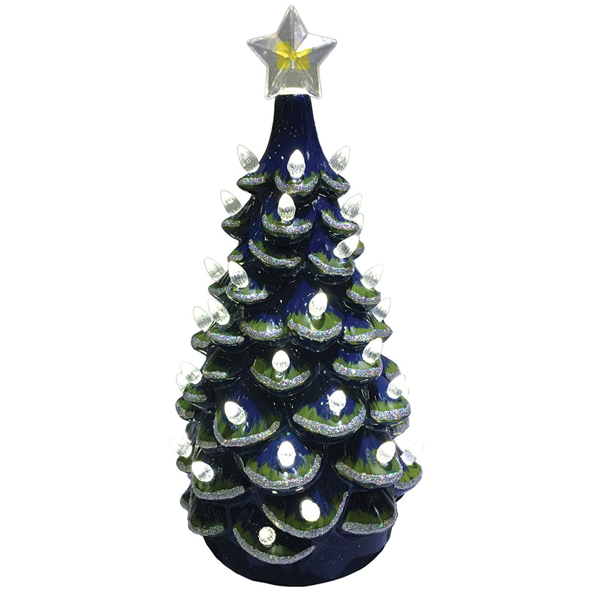 14 in. Michigan Ceramic Tree