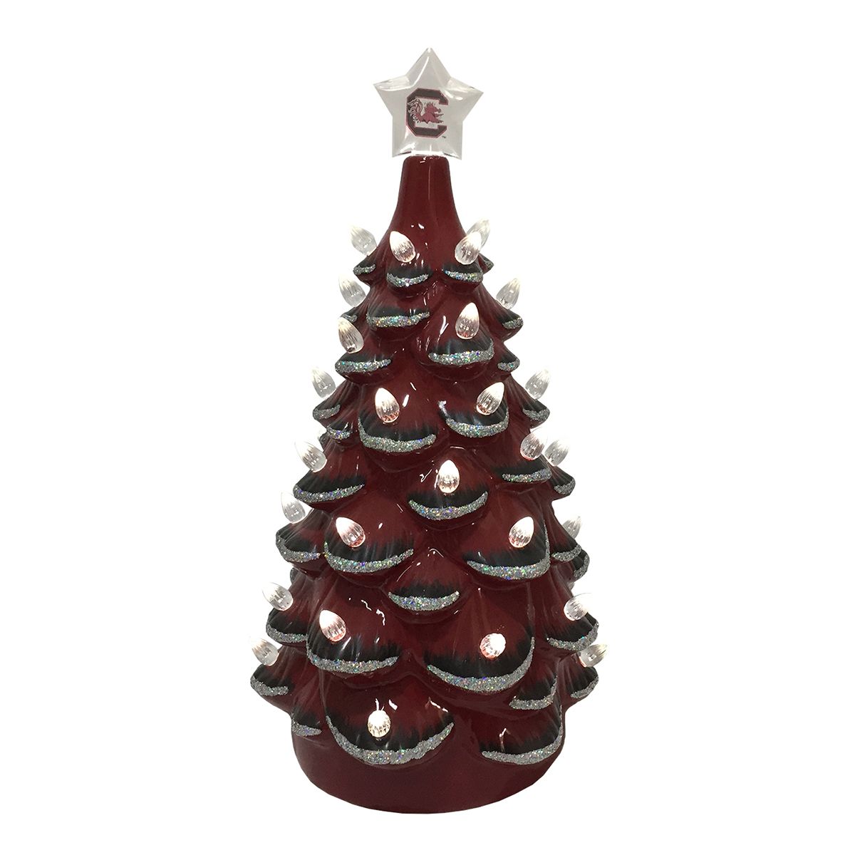 14 in. South Carolina Ceramic Tree