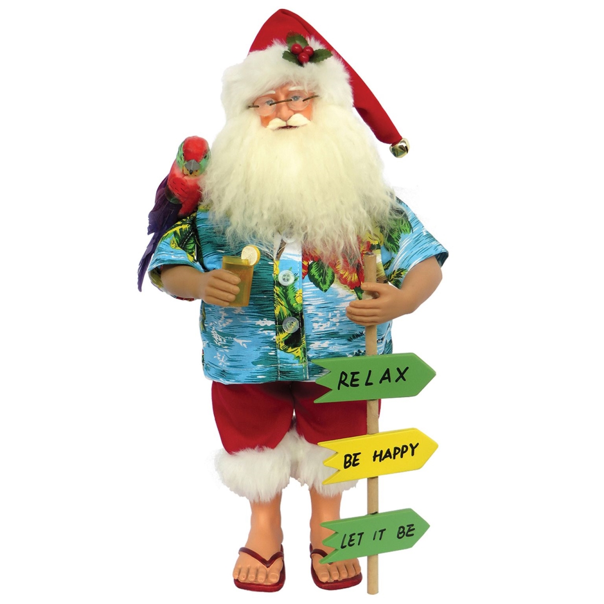 15 in. Buffet Beach Claus