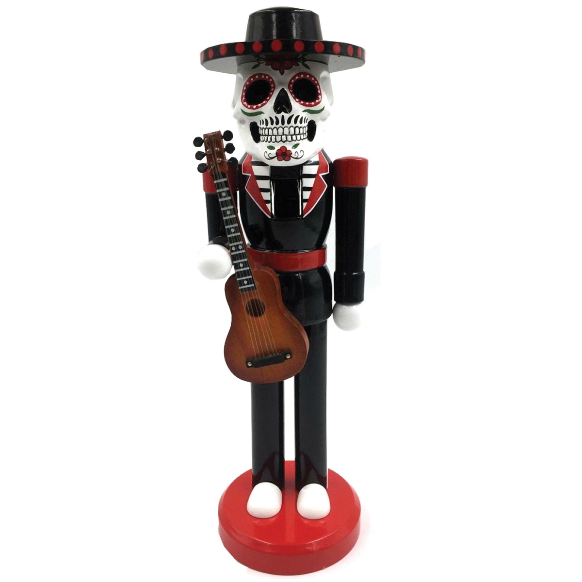 Picture of Santas Workshop 70085 14 in. Day of the Dead Nutcracker&#44; Black