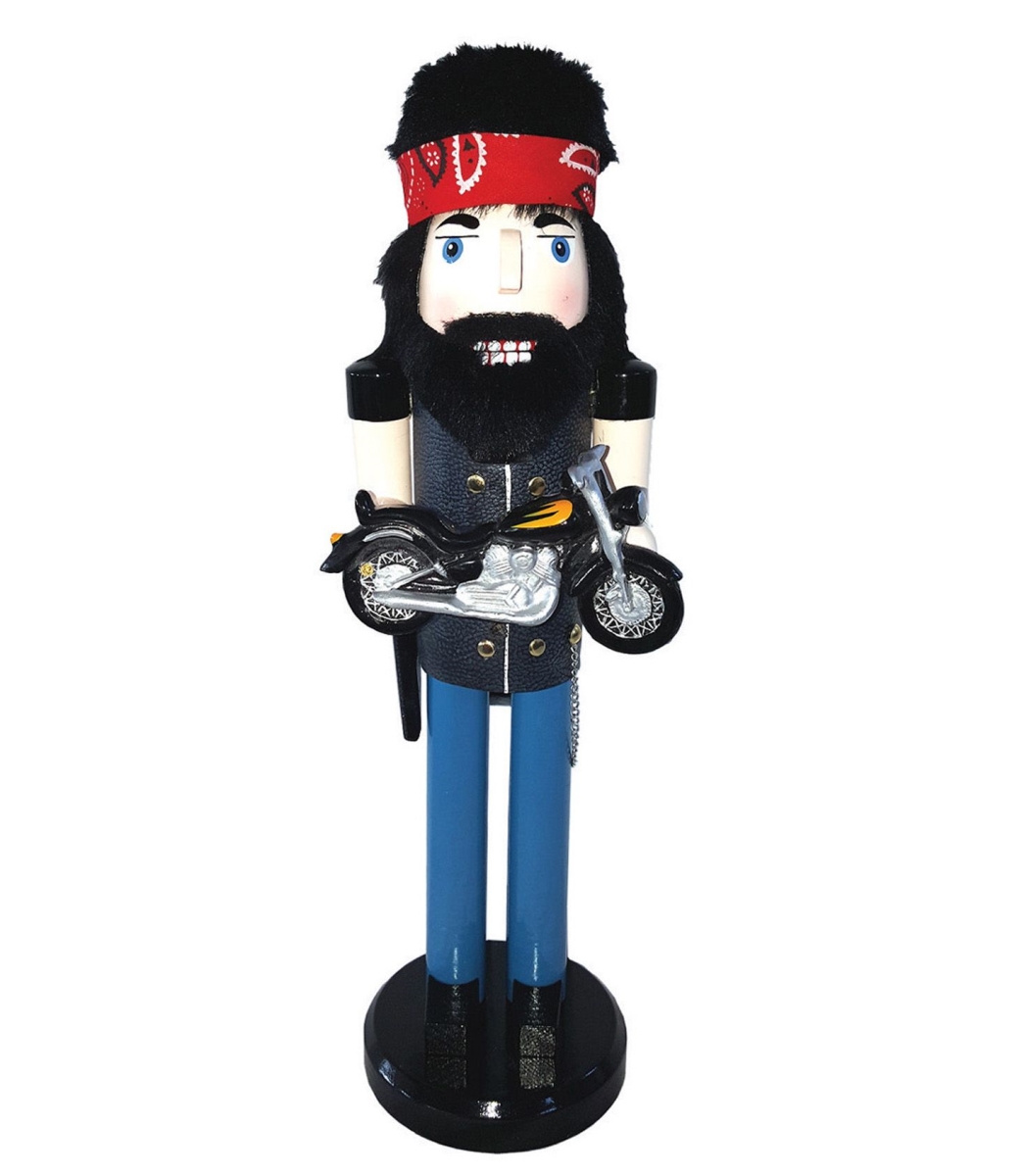 Picture of Santas Workshop 70872 14 in. Biker Nutcracker