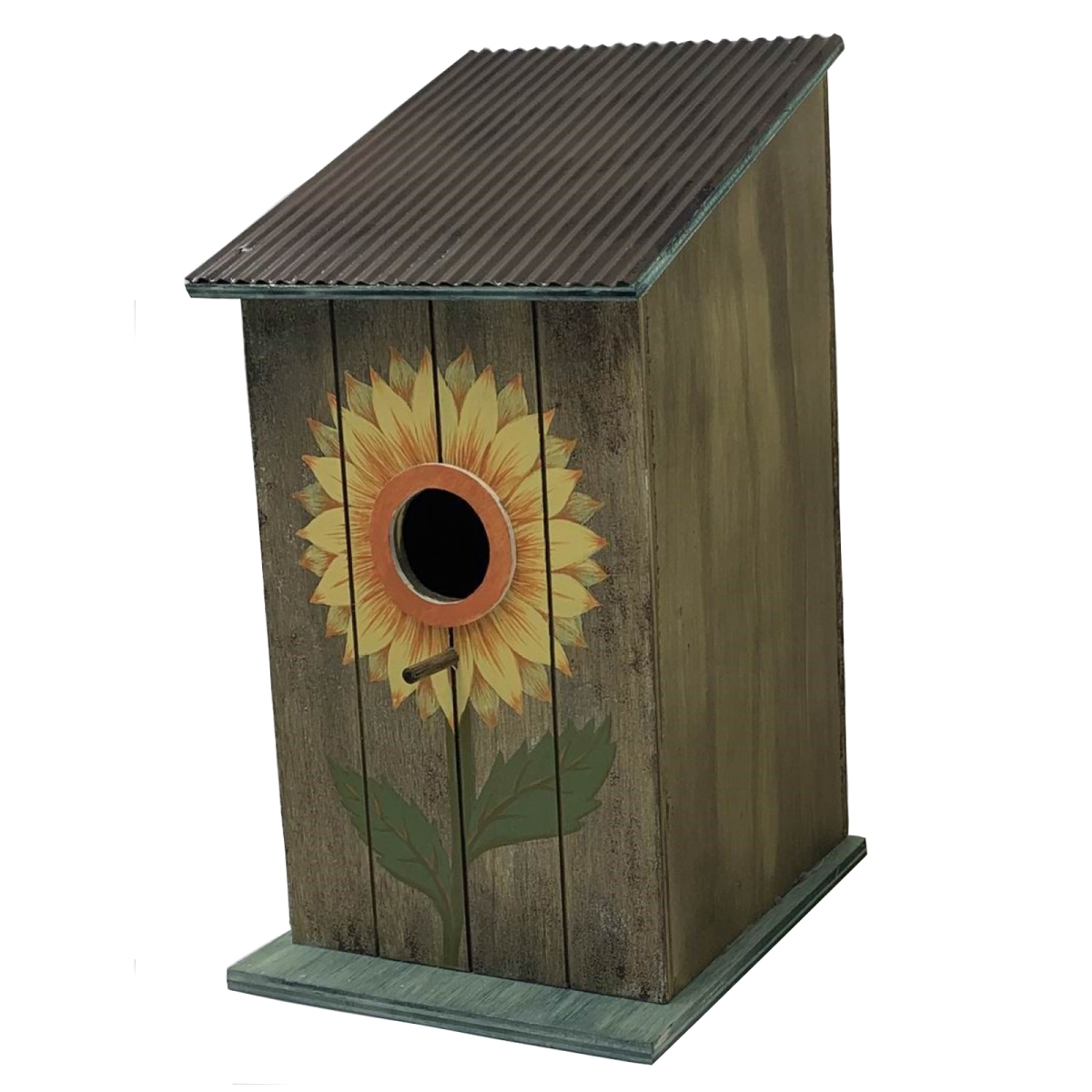 Picture of Santas Workshop 38628 12 in. Sunflower Bird House