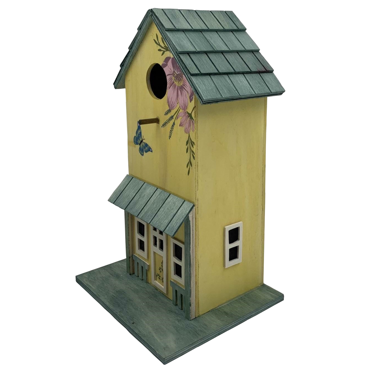 Picture of Santas Workshop 38632 12 in. Butterfly Cottage Bird House