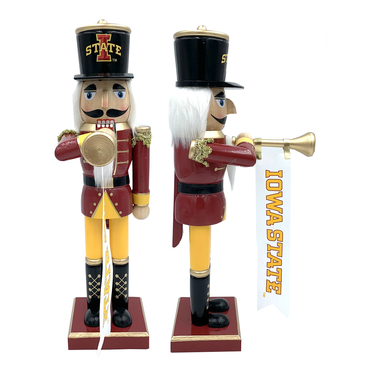 14 in. Iowa State Bugler Nutcracker