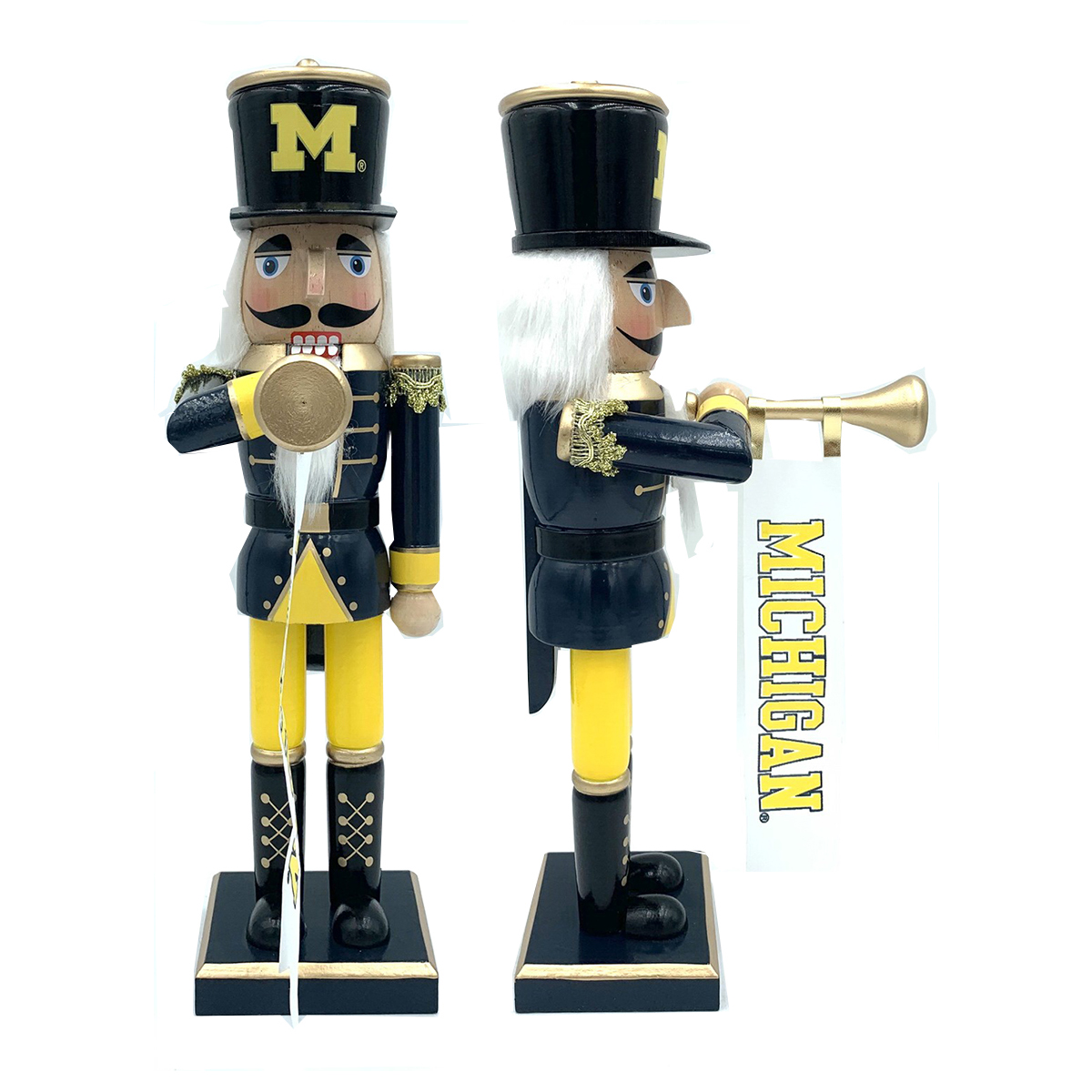 14 in. Michigan Bugler Nutcracker