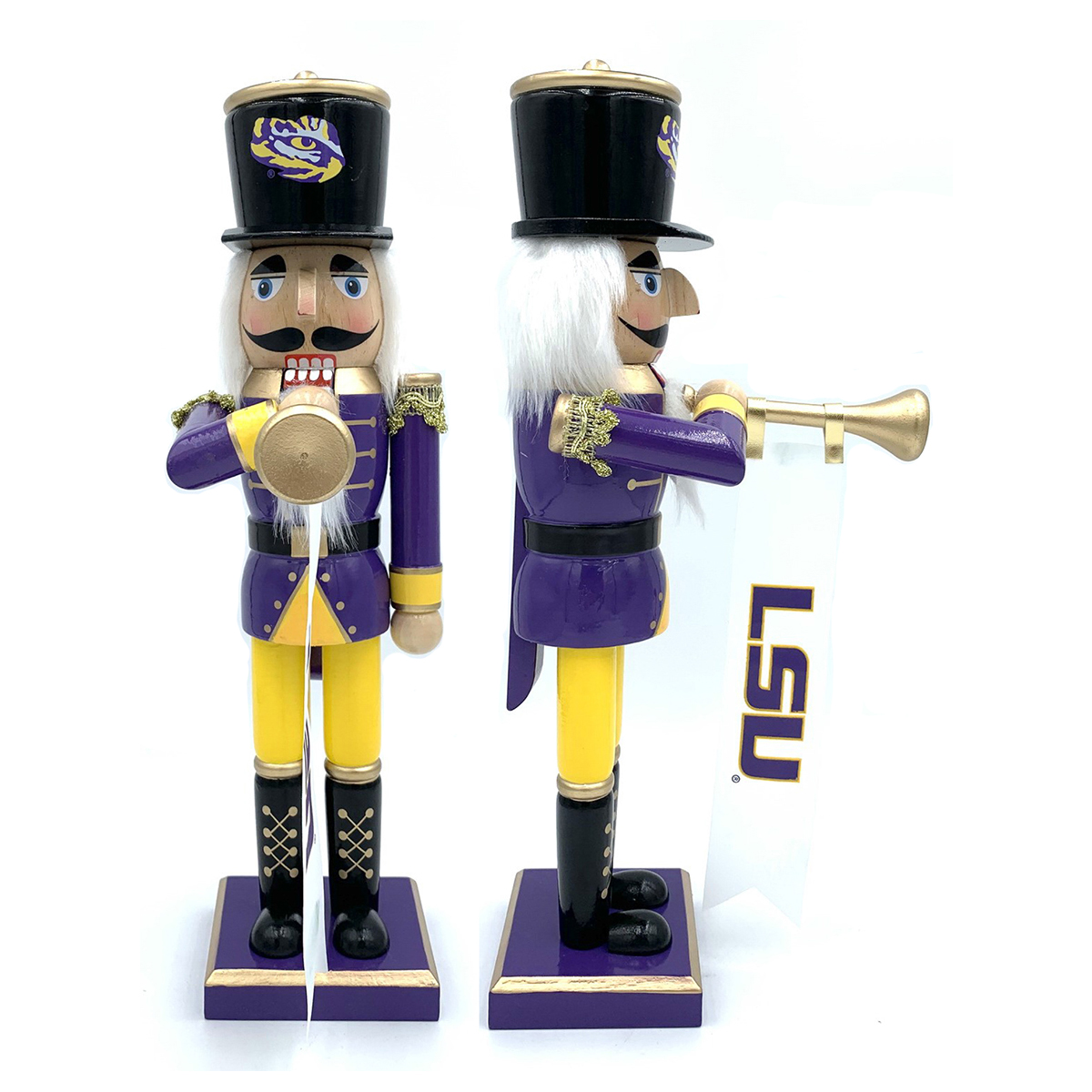 14 in. LSU Bugler Nutcracker