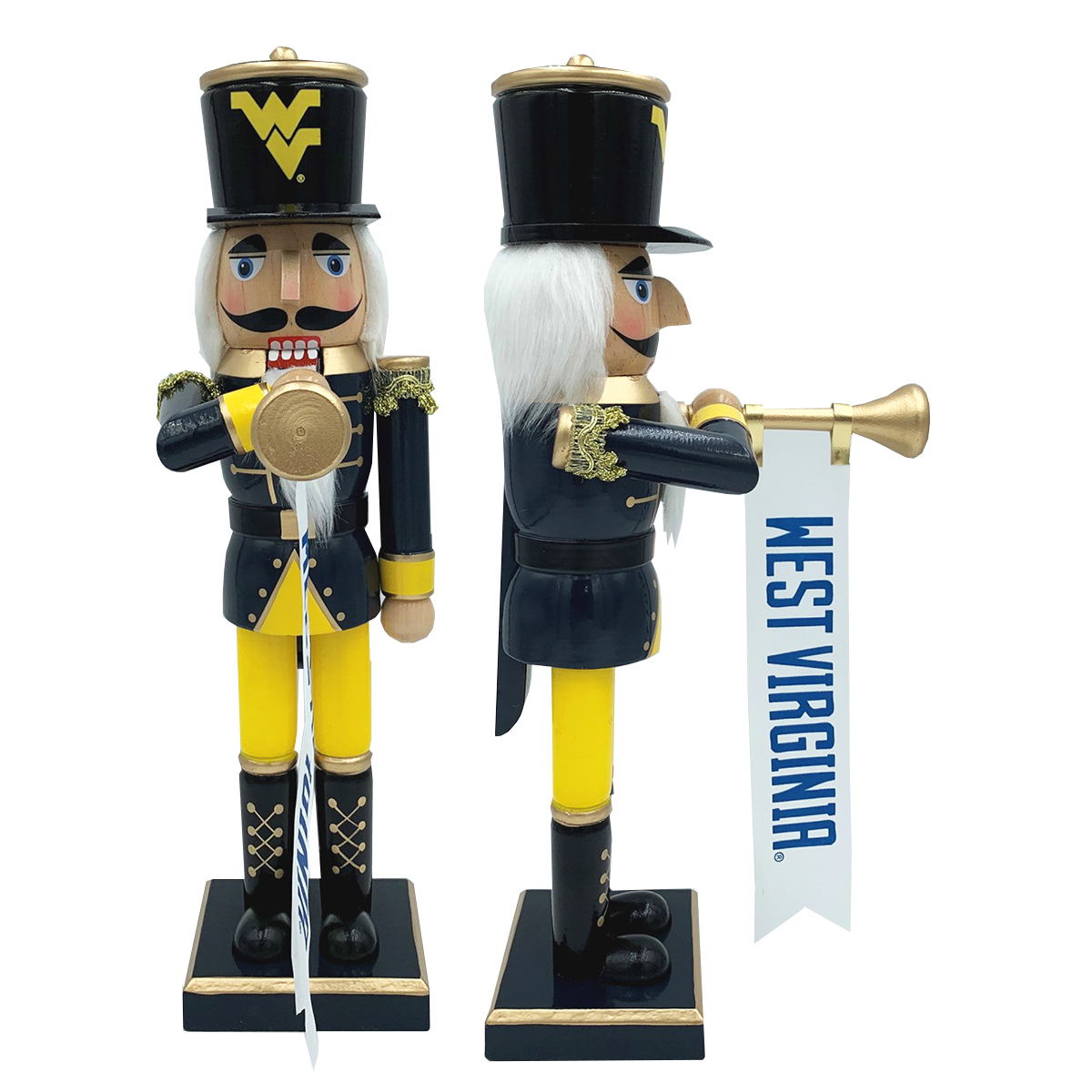 14 in. West Virginia Bugler Nutcracker
