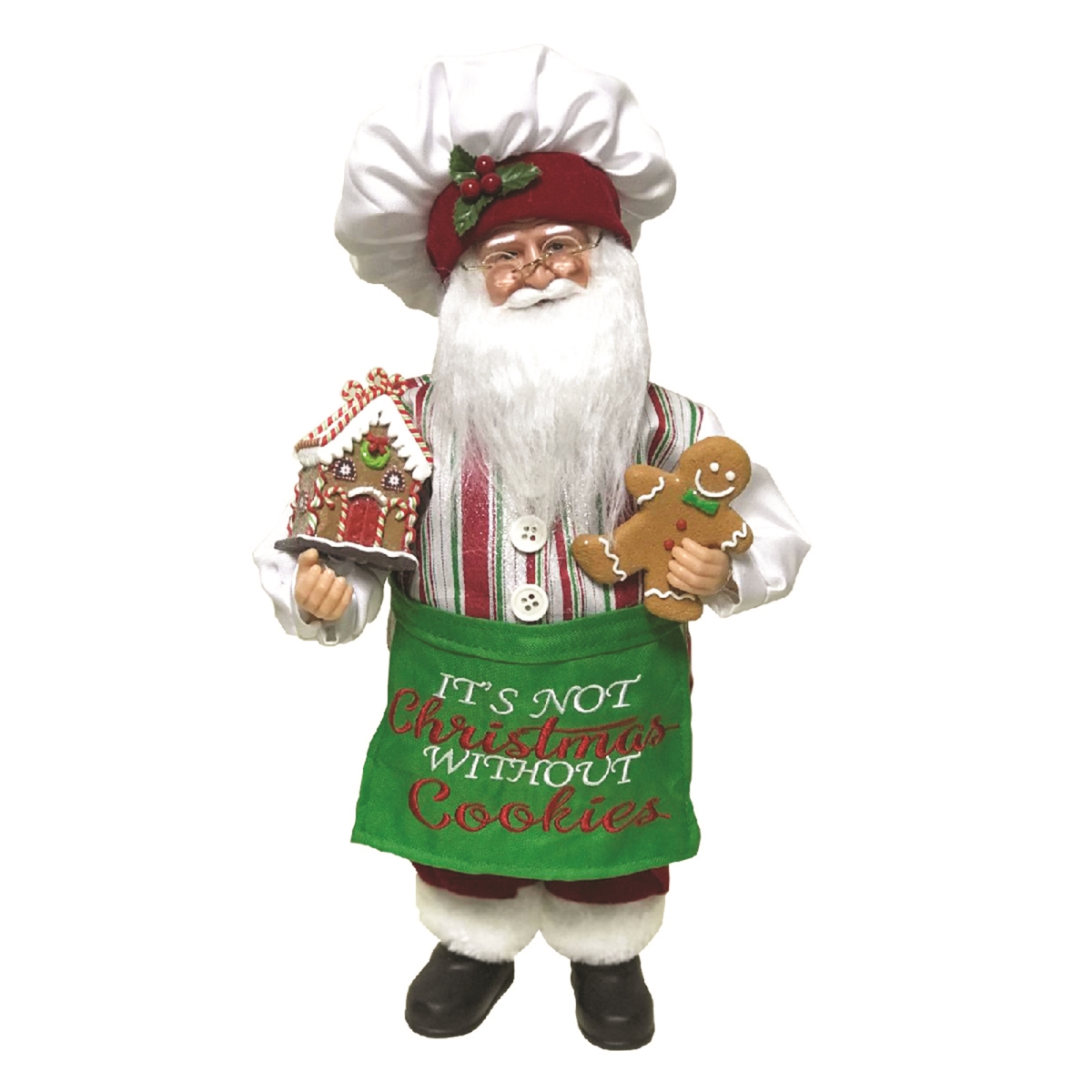 15 in. Its Not Christmas without Cookies Claus