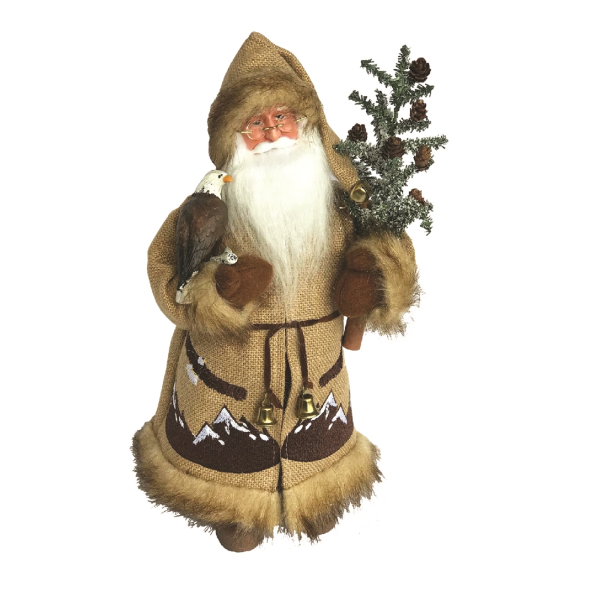 15 in. Soaring High Santa