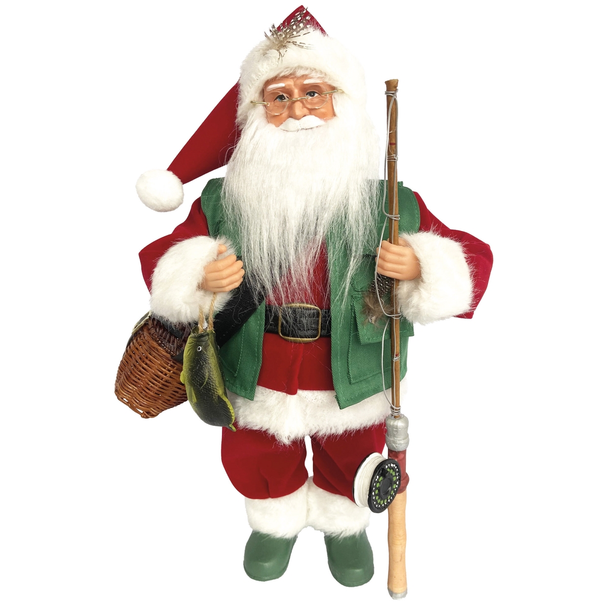 7427 15 in. Fishing Claus