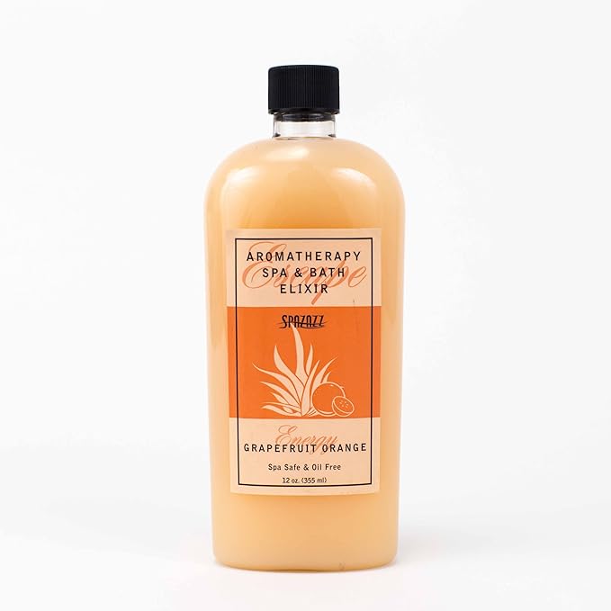 Picture of Spazazz SPZ-128 12 oz Original Aromatherapy Spa & Bath Elixir&#44; Grapefruit Orange Invigorate
