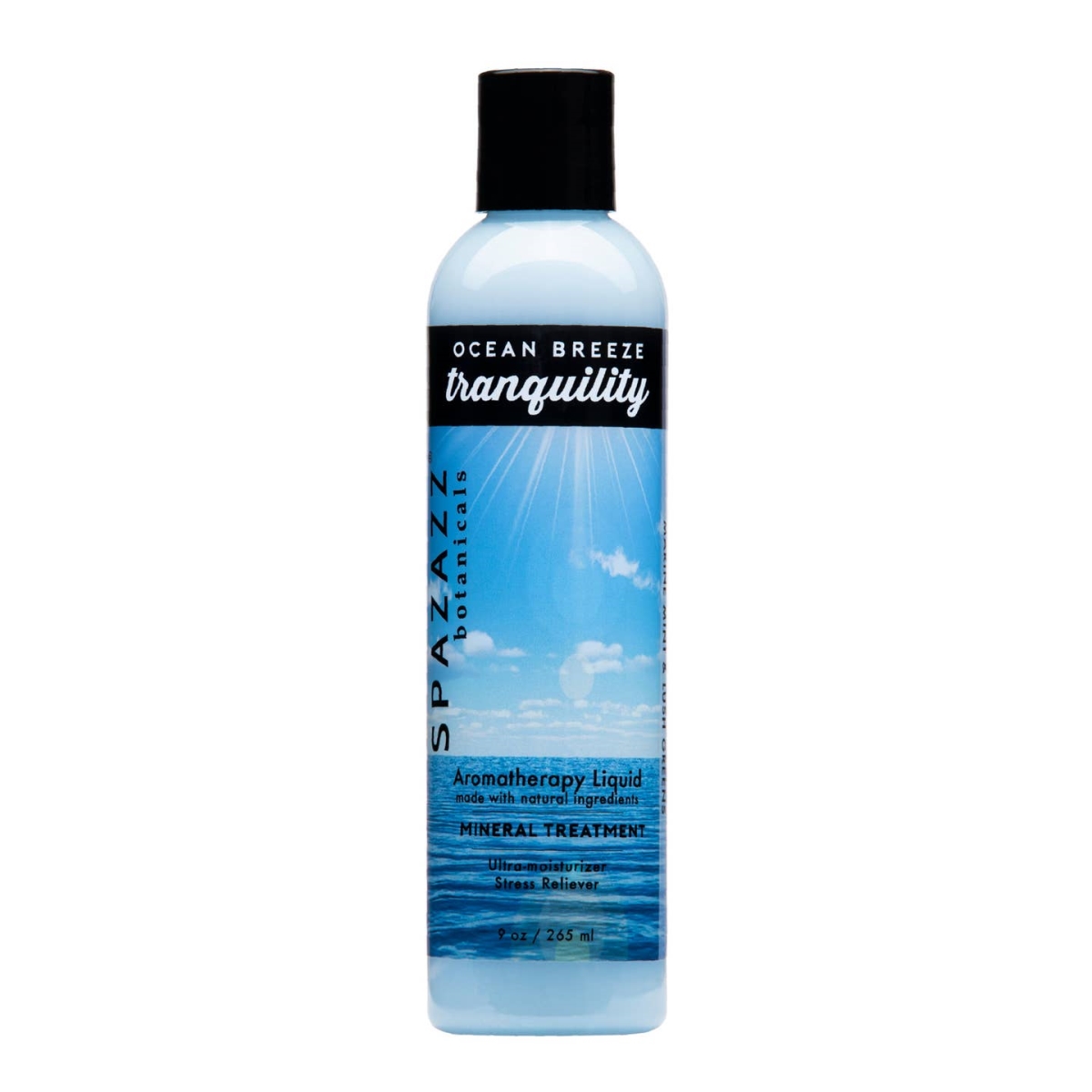 Picture of Spazazz SPZ-271 9 oz Aromatherapy Elixir Bottle&#44; Ocean Mist Tranquility