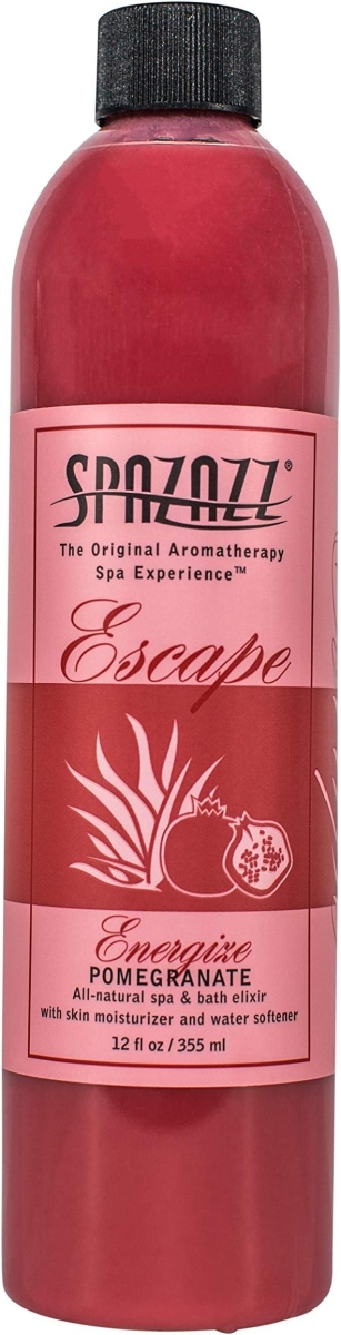 Picture of Spazazz SPZ-291 12 oz Original Aromatherapy & Spa experience Elixir&#44; Pomegranate Energize