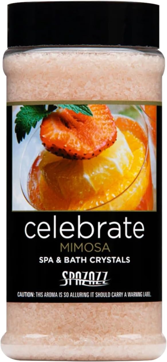 SPZ-509 17 oz Aromatherapy Spa & Bath Crystals, Mimosa Celebrate