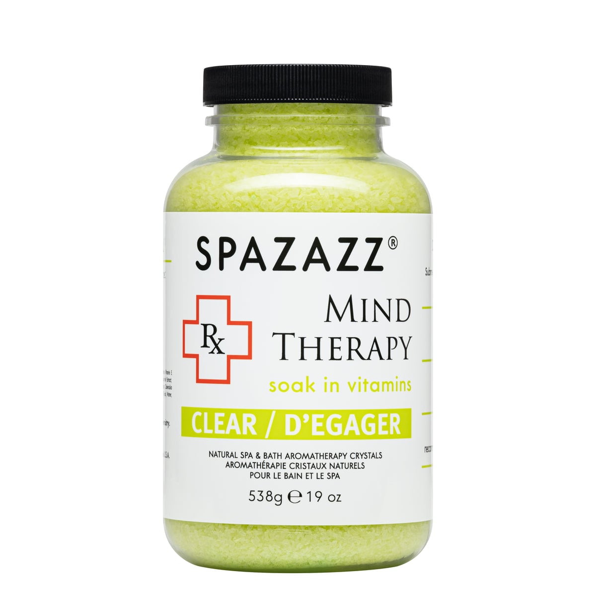 SPZ-613 19 oz RX Therapy Crystals for Relax, Breathe & Soak In Vitamins