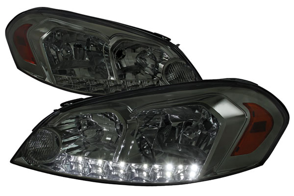 Smoked Euro Headlights for 2006-2013 Chevrolet Impala