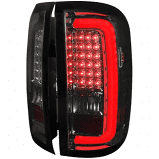 Monochromatic LED Tail Lights Assembly for 2014-2018 Gmc Yukon, Black