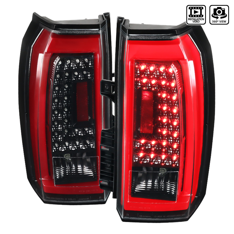 LT-TAH15BKLED-TM LED Tail Light for 2015- Up Chevrolet Tahoe - Glossy Black