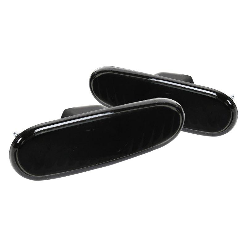 Black & Smoke Crystal Side Marker Lights for 2000-2005 Toyota Celica